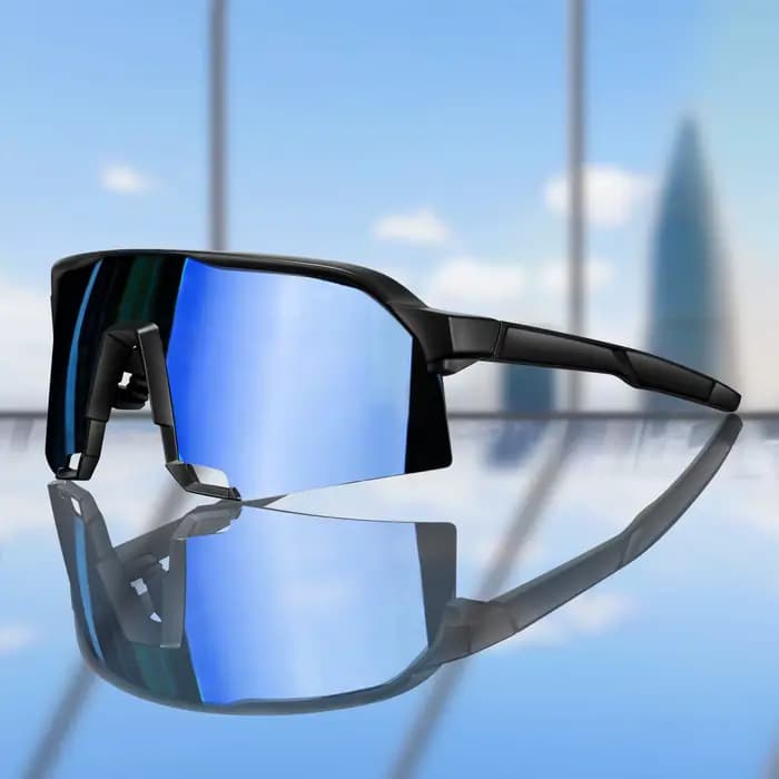 Marque 100 lunettes de soleil de cyclisme pour hommes et femmes Protection UV400 5 couleurs grand cadre course pêche