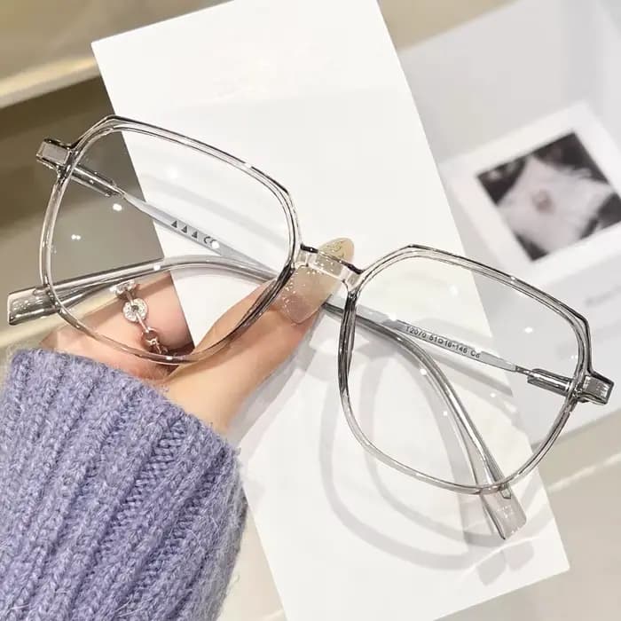 Lunettes de myopie à grande monture pour hommes et femmes
