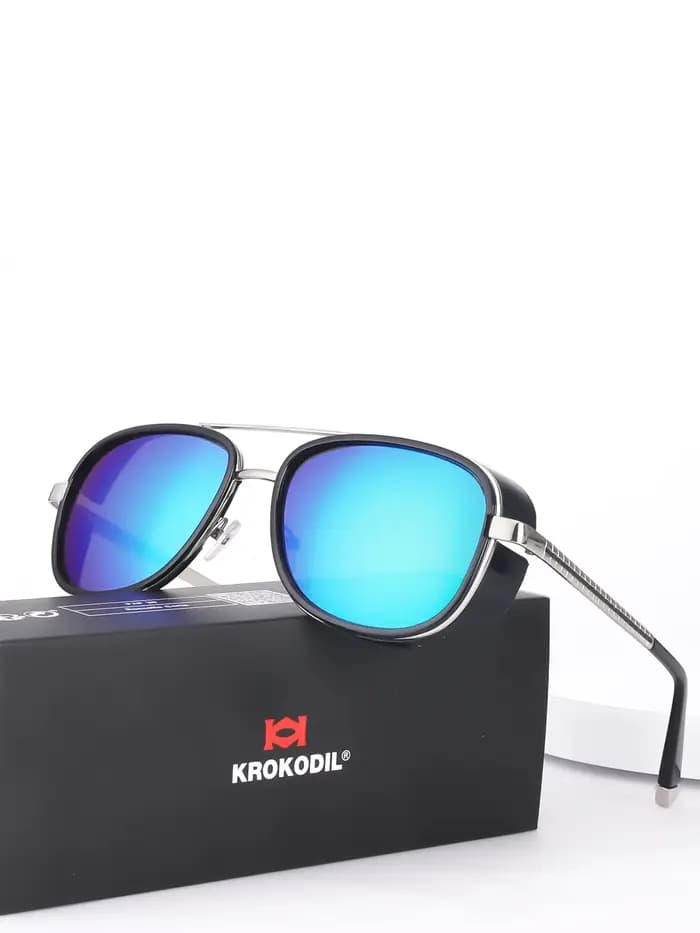 Tony Stark lunettes de soleil homme femme Steampunk