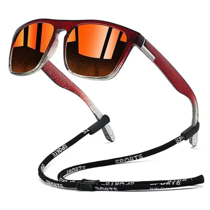 Lunettes de soleil avec chaîne pour hommes et femmes