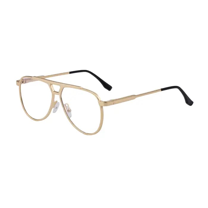 Lunettes de myopie pilote classiques pour hommes
