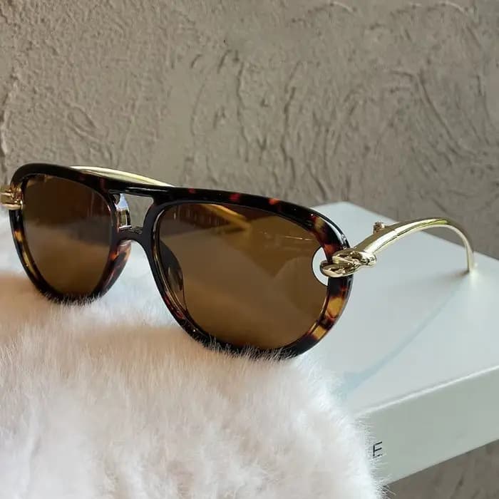 Lunettes de soleil oversize pour femme