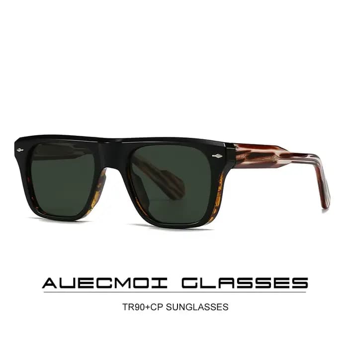 Lunettes de soleil carrées Punk Vintage pour hommes et femmes