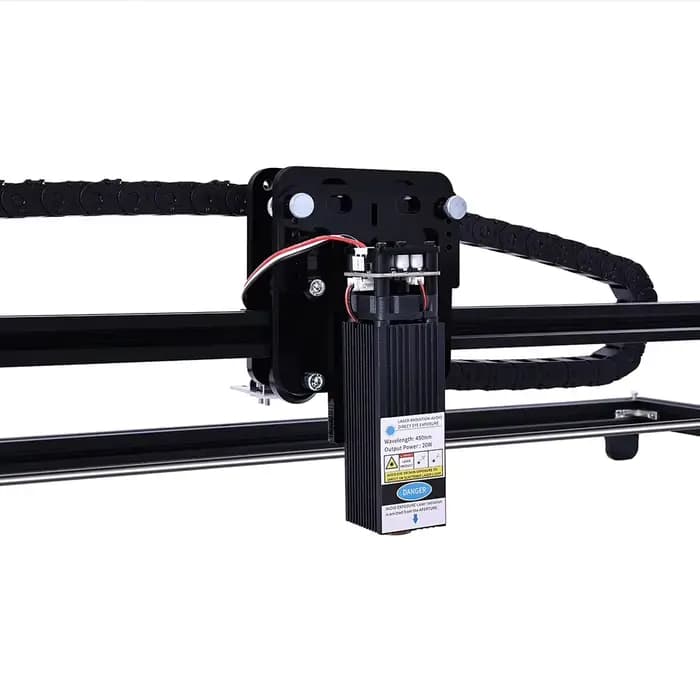 Nouvelle Machine de gravure Laser coupe fraisage bois graveur outil zone de travail 650*500mm assembler 20W GRBL imprimante Laser routeur