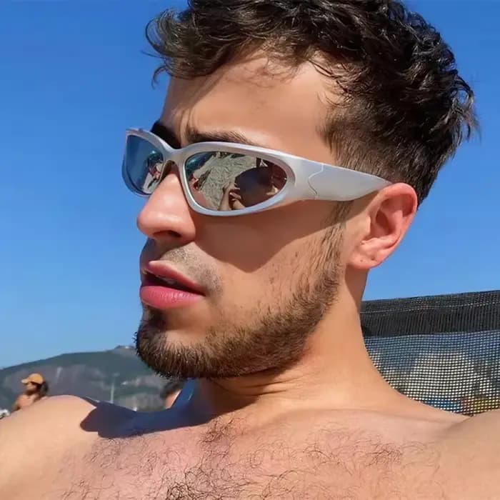 Lunettes de soleil de cyclisme Y2K pour hommes et femmes