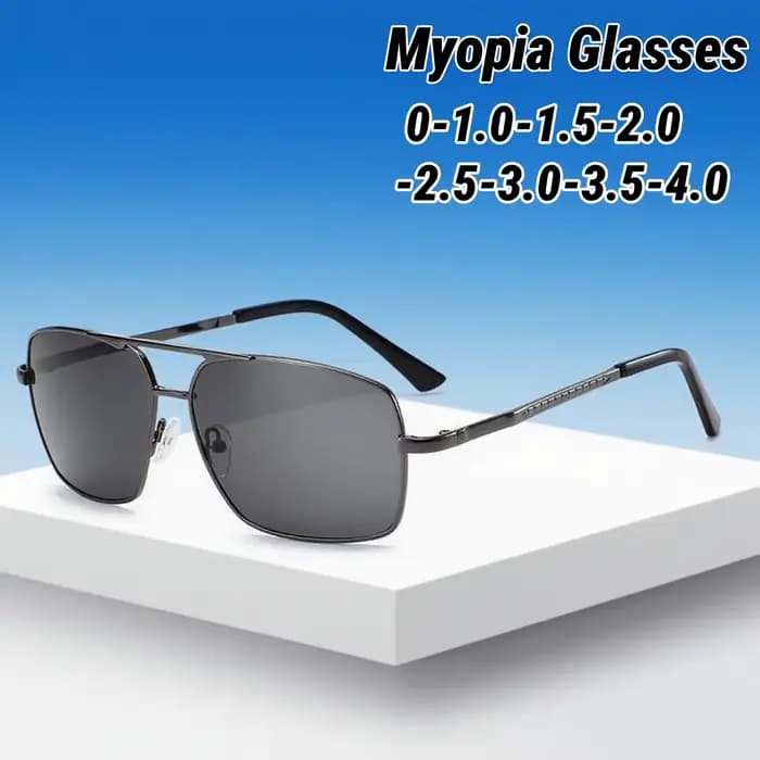 Lunettes de soleil polarisées de luxe pour hommes