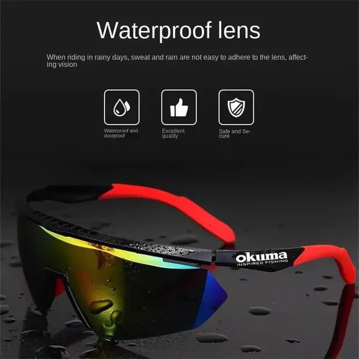 Okuma-Lunettes de soleil de pêche pour hommes et femmes