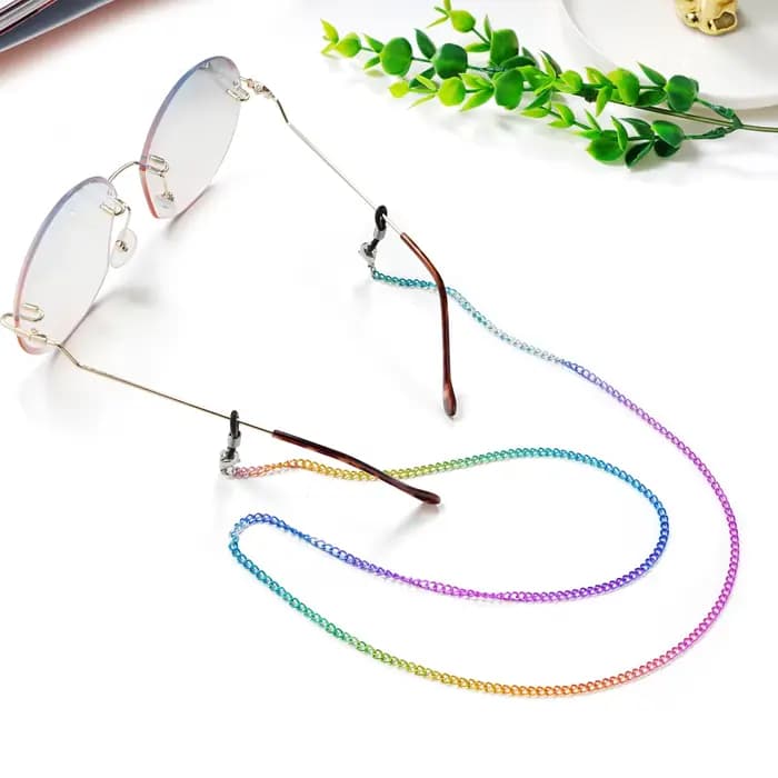 Lunettes de soleil arc-en-ciel dégradées
