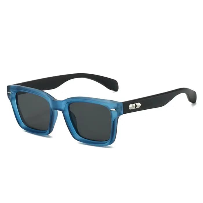 Ensemble de lunettes tendance pour hommes, monture carrée rétro, haut de gamme