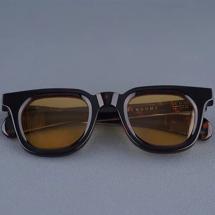 JMM vendome actate lunettes de soleil carrées pour hommes et femmes marque de créateur faite à la main au Japon