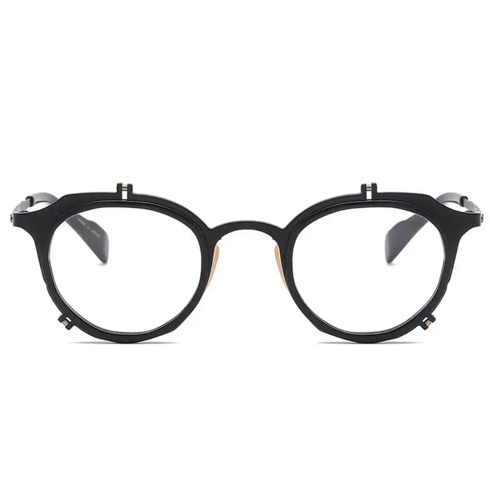 Monture de lunettes en titane de styliste japonais