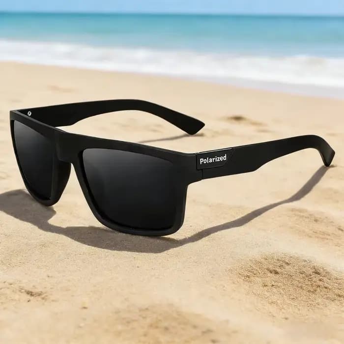 Lunettes de soleil carrées polarisées UV400