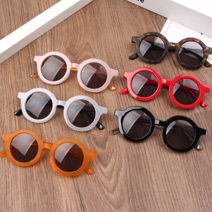 Lunettes de soleil de marque rétro pour enfants