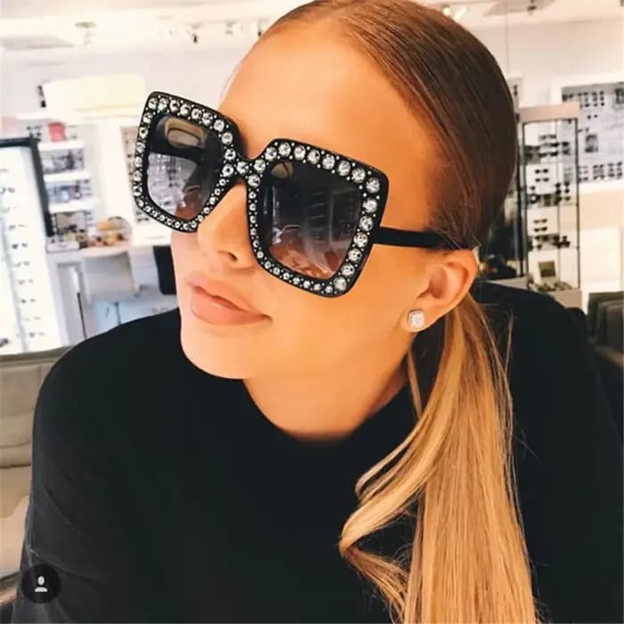 Lunettes de soleil surdimensionnées pour femmes
