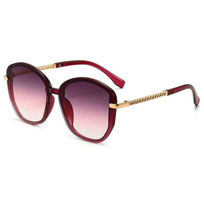 1 paire de lunettes de mode pour femmes