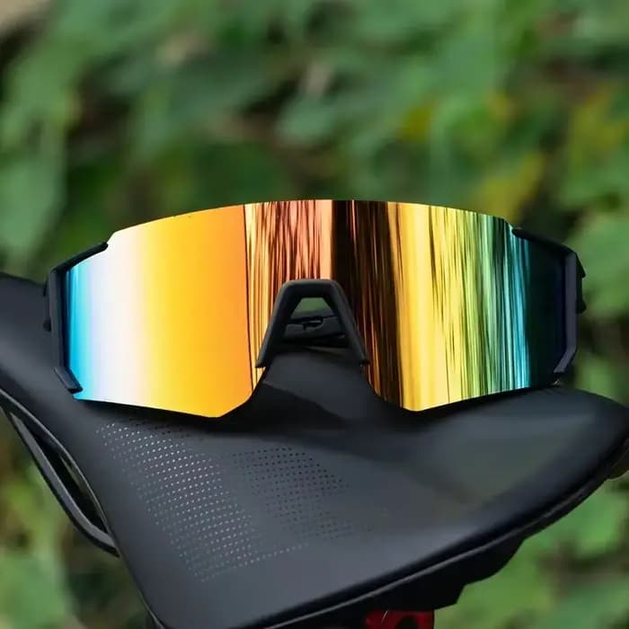 Lunettes de mode à monture large pour hommes - Matériau PC coloré