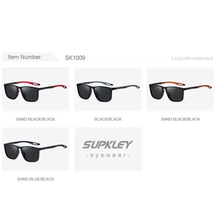 SUPKatteign- Lunettes de soleil de sport polarisées pour hommes et femmes