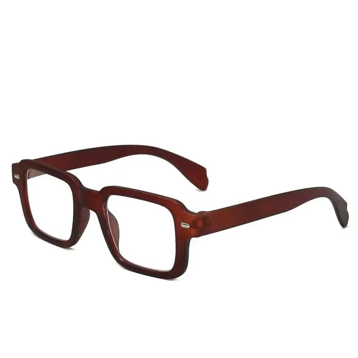 Nouveau cadre de lunettes carré en plastique mode hommes