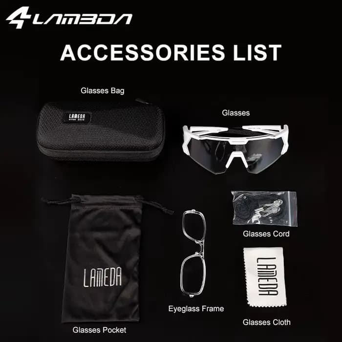 Lameda-Lunettes de soleil polarisées pour cyclisme en plein air