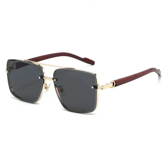 Lunettes de soleil carrées rétro pour hommes et femmes