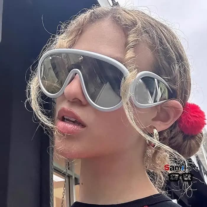 Samjune Y2K – lunettes de soleil Punk pour femmes et hommes