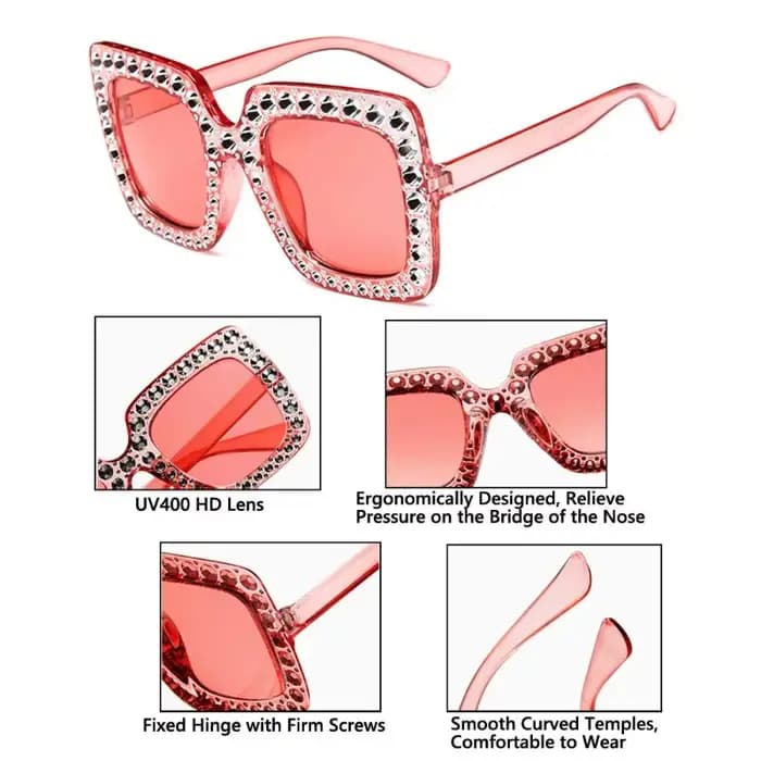 Lunettes de soleil surdimensionnées pour femmes