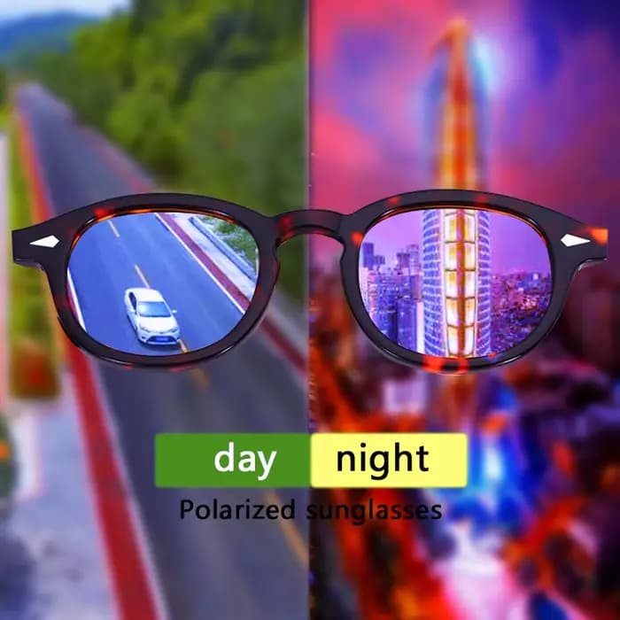 Lunettes de Soleil Bleues Polarisées pour Homme et Femme