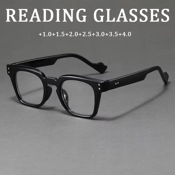 Lunettes de lecture carrées à grande monture tendance 2026