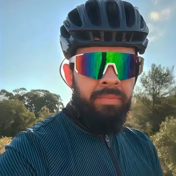 Lunettes de soleil de cyclisme UV résistantes au sable