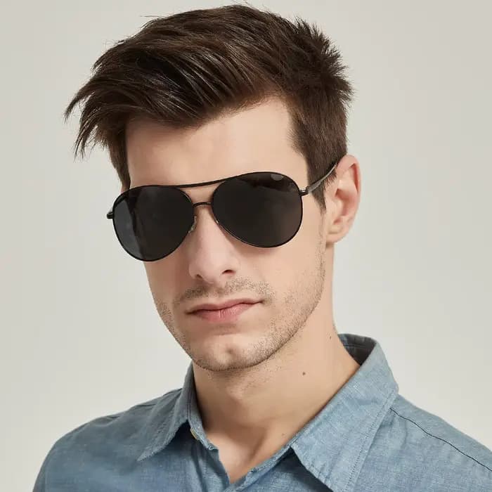 Lunettes de soleil aviateur pour hommes et femmes