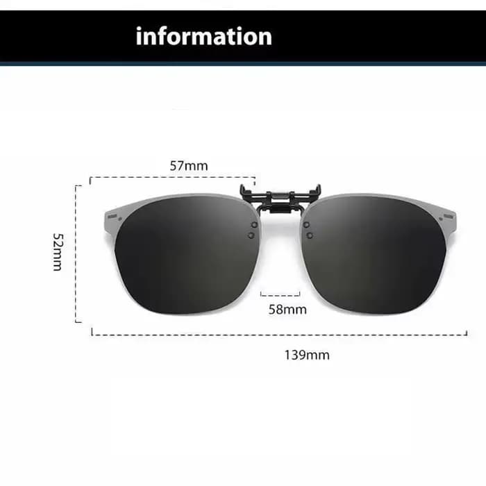 Lunettes de soleil polarisées dégradées pour myopie