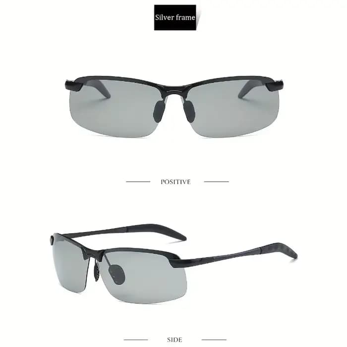 Lunettes de conduite photochromiques pour hommes