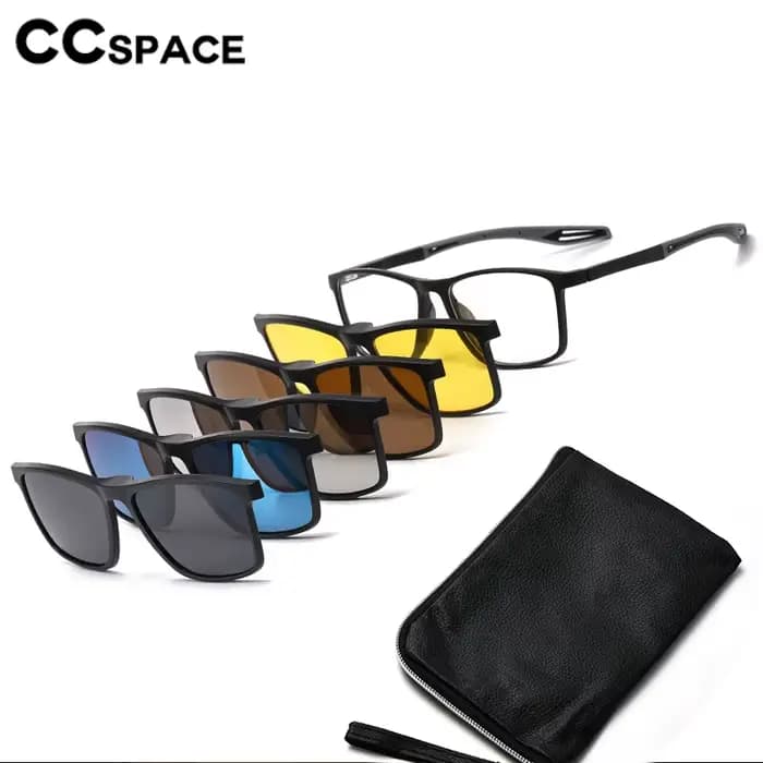 Lunettes de Prescription magnétiques à clipser 5 en 1 TR90