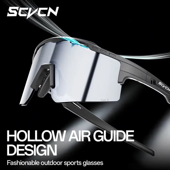 Lunettes de soleil de sport SCVCN UV400 pour la randonnée