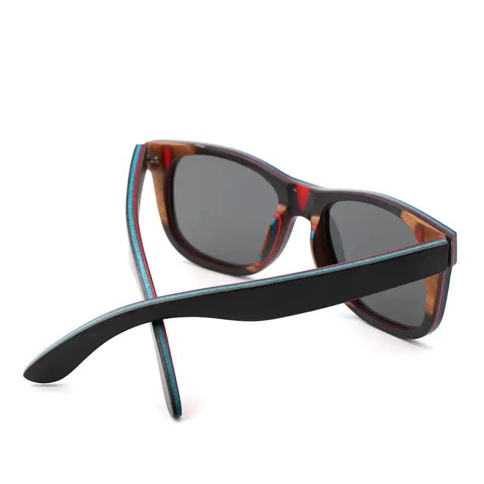 Lunettes de soleil polarisées UV400 en bambou faites à la main