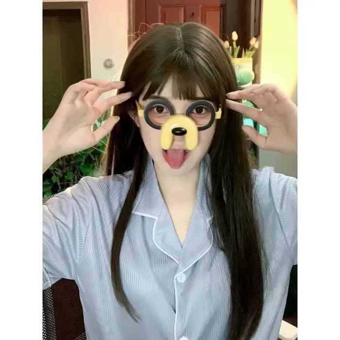 Lunettes amusantes pour chiot, 1 pièce, boule de personnalité, mode animale de compagnie, lunettes d'halloween bidimensionnelles, fournitures de fête pour Festival à domicile