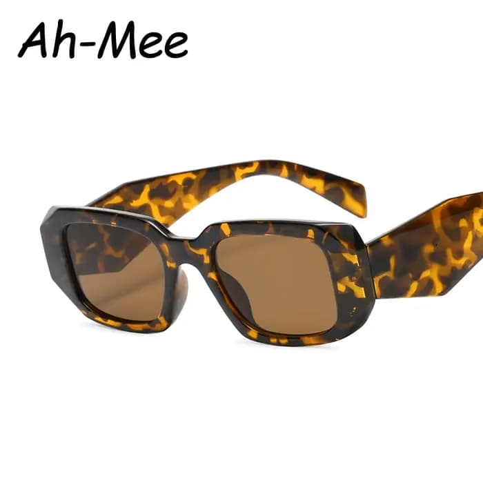 Lunettes De Soleil carrées femmes Vintage marque voyage petit Rectangle