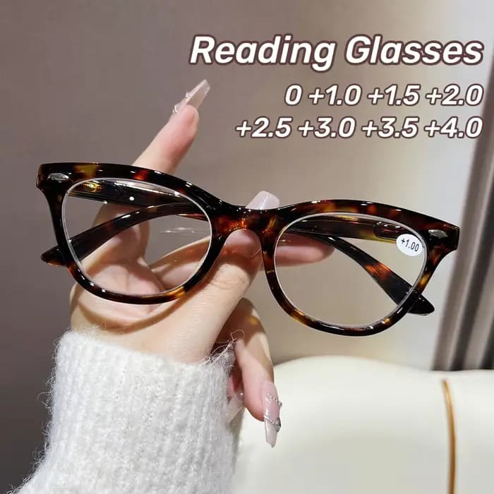 Lunettes de presbytie à monture complète pour femmes
