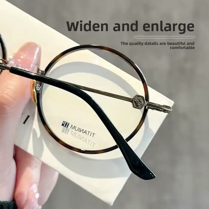 Lunettes surdimensionnées rétro en écaille de tortue
