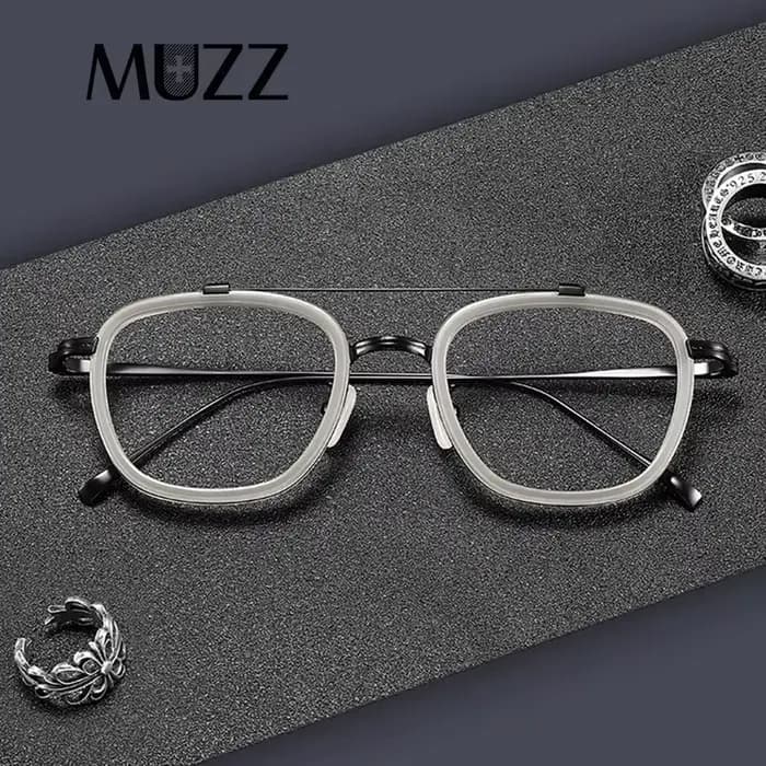 Monture de lunettes en titane pour hommes et femmes