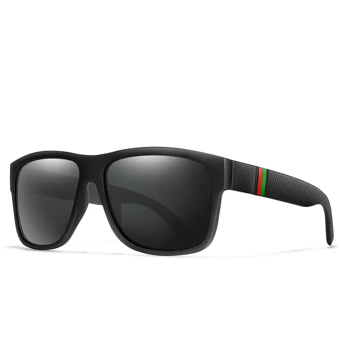 Lunettes de soleil polarisées carrées pour hommes