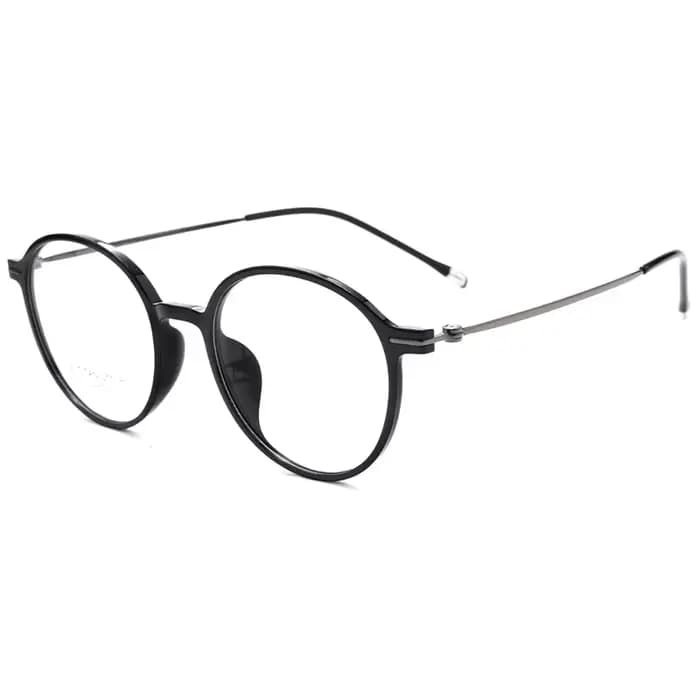 Lunettes optiques rondes TR90 et β-titane pour femmes, monture ultralégère, flexibles, antidérapantes, pour un confort toute la journée et la mode au bureau