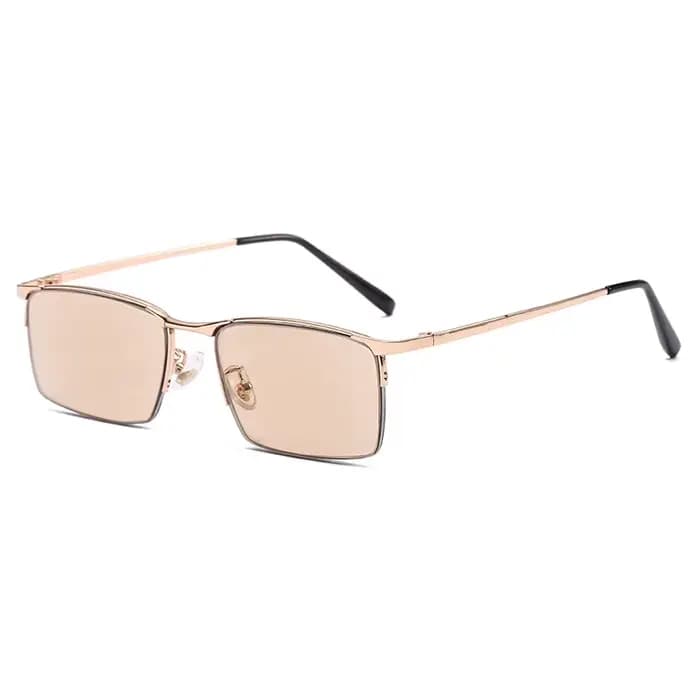 Shatar – lunettes de lecture pour hommes et femmes, verres en verre cristal, haute qualité, demi-monture, pour le bureau