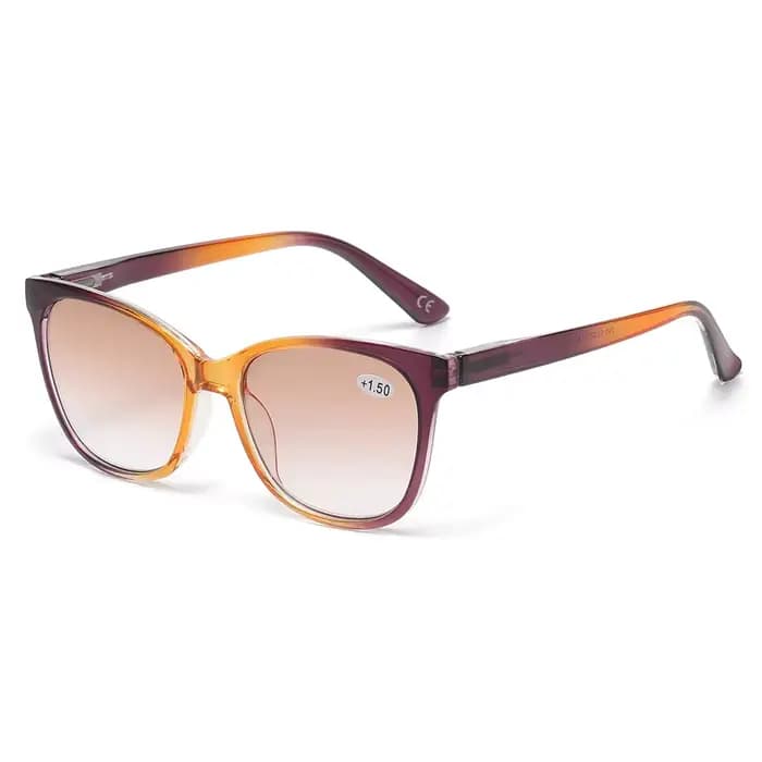 Lunettes de presbytie à monture de couleur dégradée pour femmes