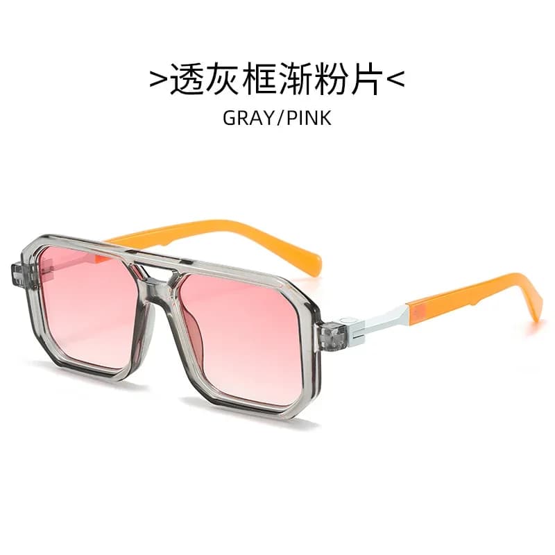 2025 Vintage mode Protection solaire lunettes de soleil pour hommes nuances carrées rétro Flair lune