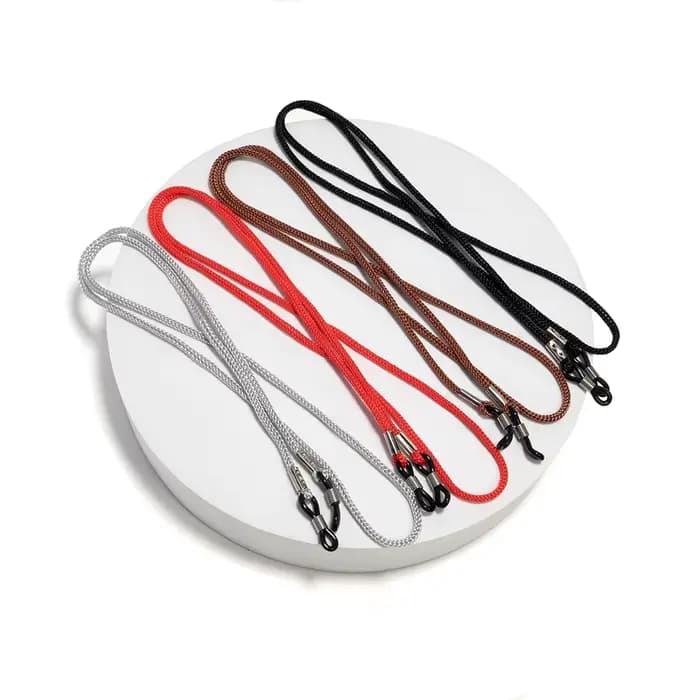 5 pièces support de sangle de lunettes réglable corde de cordon