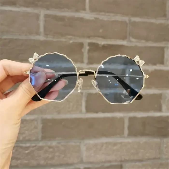 Nouvelle mode enfants lunettes de soleil garçons et filles Anti-UV