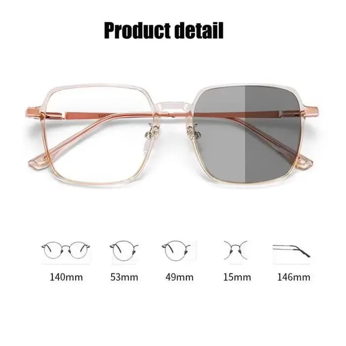Lunettes de myopie photochromiques pour hommes et femmes