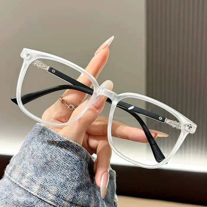 Lunettes anti-lumière bleue à changement de couleur pour étudiantes
