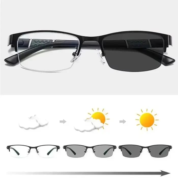 Lunettes de soleil carrées avec dioptrie